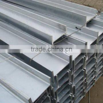 Galvanized steel guardrail of two waves