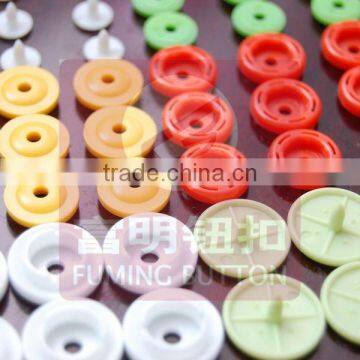 15mm Plastic snap fasteners/snap button/ plastic button