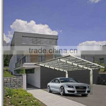 2016 Sigma New style flat roof sheet metal free standing aluminum carport