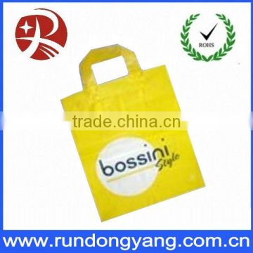 Factory Wholesale Cheap Plastic Soft Loop Handle Bag
