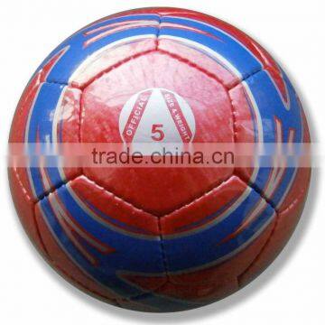 Training PU Double Tone Soccer ball Red color Size 5