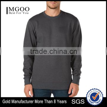 Full Patched Customizable Crew Long Sweatshirt Patch Logo Screen Prints Long Sleeve Tee 65% Cotton 35% Polyester Fleece Material