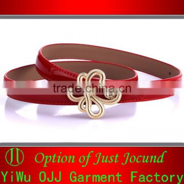 Women Wide Leather Corset Belts New Design Leather Belt Red Ladies Leather Waist Belt