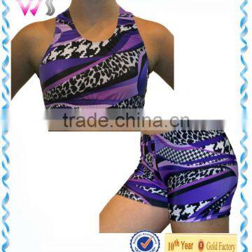 Wholesale Clothing Latest Fashion Sexy Yoga Bra Design Women Yoga Short Yoga Bra Set