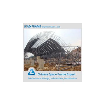 Large Span Space Frame Cement Plants steel roof covering