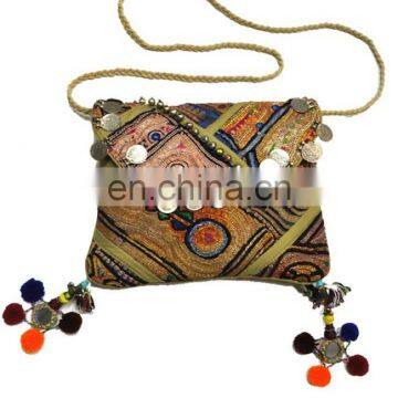 Ethnic Tribal Banjara Gypsy Pouch Bag Women Vintage Coin Purse