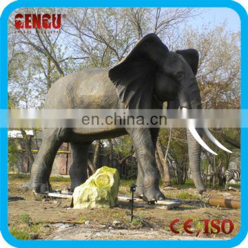 Amusement park equipment simulation animal elephant