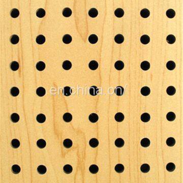 MDF Board Sound Proofing Material Perforated Wooden Timber Acoustic Wall Panels