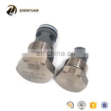 China professional manufacturer rated pressure 240 bar mechanical cartridge check valve