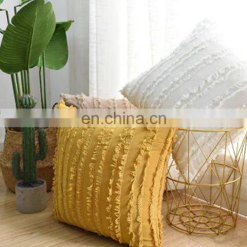 Hot selling Pillow Cushion Cover, Morocco tassel cushion cover