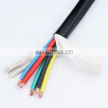 Factory best price black RVV2, 3, 4,5,7 cores Copper electric wire, electrical cable