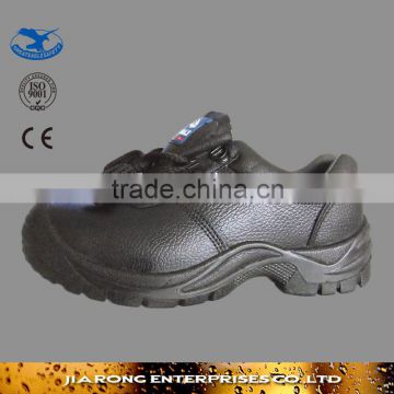 Cheap price mid-cut embossed leather Safety Shoes SS028