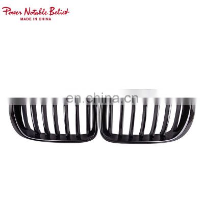ABS material front bumper grill for BMW X3 X4 single slat line glossy black kindly grill for BMW F25 F26 2014-2017