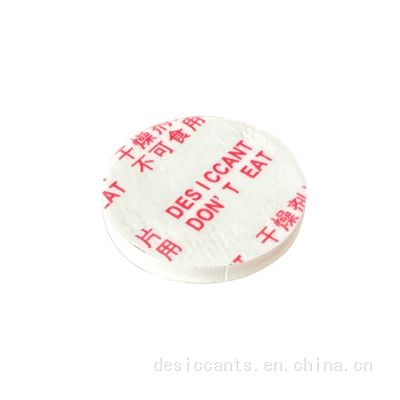 Pill fiber desiccant round custom shape factory in China
