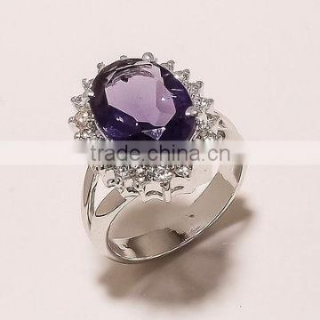 AMETHYST RING ,WHOLESALE SILVER JEWELRY,SILVER EXPORTER,SILVER JEWELRY FROM INDIA
