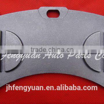 High performance brake pad back plate WVA29244