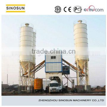 China HZS75 concrete batching plant