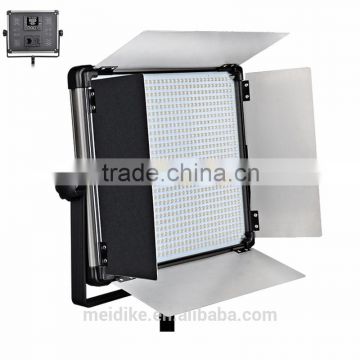 Bi-color LED Photography Lighting Panel and Light Stand Photo Studio Video Film Light with barndoors