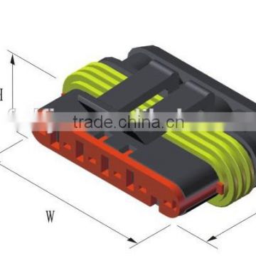 TE 282090-1 6pin equivalent part automotive automobile housing waterproof connector