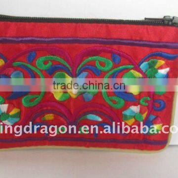 NEW CHINESE EMBROIDERY SILK COIN PURSE WALLET