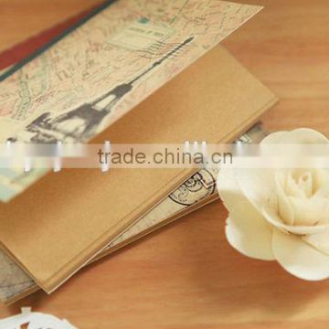 A6 vintage stitching notebook