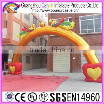 2015 new arch type inflatable weeding arch for sale