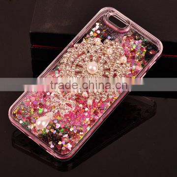 [bonster]Mobile Phone Moving Glitter Case For iPhone 5/5s