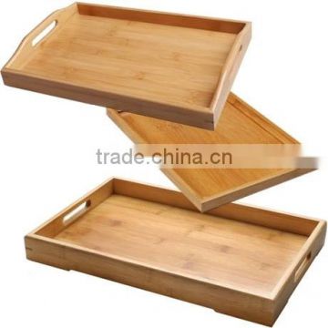 Natural bamboo fruit tray