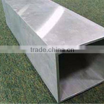 6061 aluminum alloy square extrusion pipe / tube