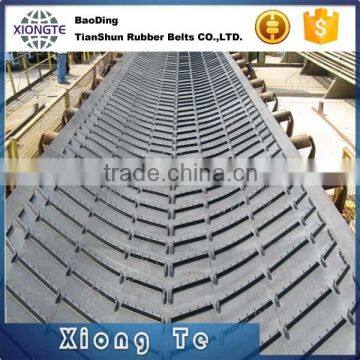 corn belt conveyor chevron conveyor belt with nylon layers