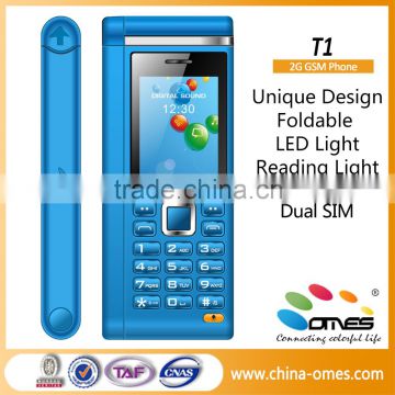 factory 1.77inch 1000mah battery with LED Lamp chinese mobile phone