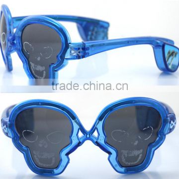 Blue Led party eye glasses, Hallowen eye galsses, Fashion party eye glassess with customized shape