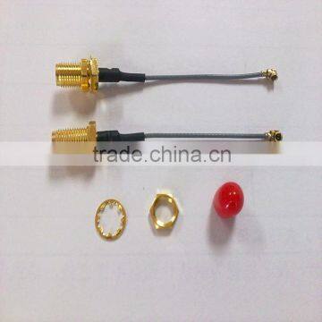 Low Noise Signal Extender Cable , Coaxial Cable RF Assembly , Waterproof Coaxial Cable Assembly