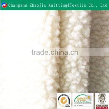 Wholesale 100 polyester berber fleece fabric softly touch J091