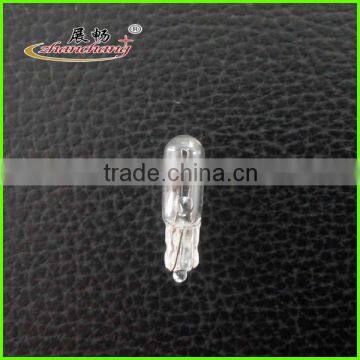 small Miniature AUTO bulb T5 Clear Color