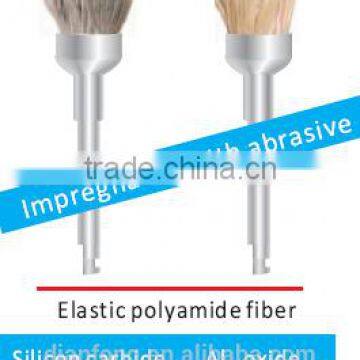 RA Shank Low Speed elastic polyamide fiber dental brush