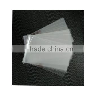 OPP transparent shaped triangle plastic heat sealable bag