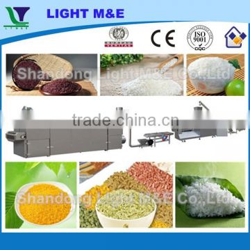 Artificial rice extruder processing line