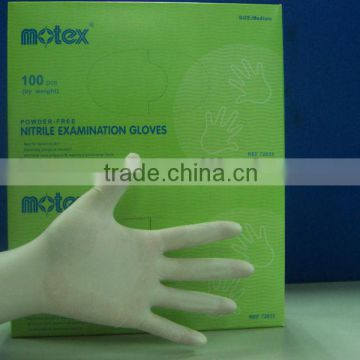 Powder Free Nitrile Exam Disposable Gloves