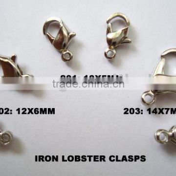 lobster clasp,alloy clasp,jewelry clasp
