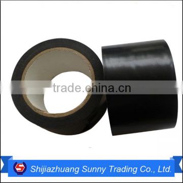 Black color 0.3mm pvc pipe protecting tape