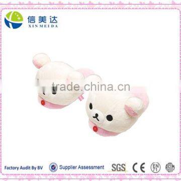 Plush Sweety and Cute Korilakkuma Stuffed Slippers for Girl