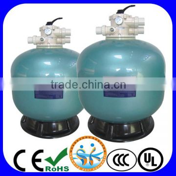 Luxury smooth top mount swimming pool filter with function valve