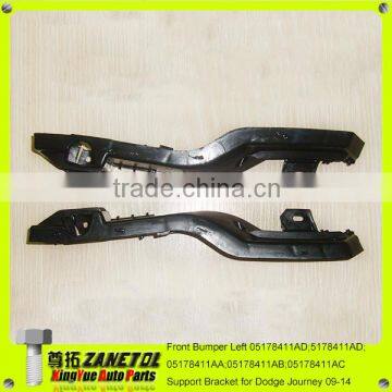 Front Bumper Left 05178411AD;5178411AD;05178411AA;05178411AB;05178411AC Support Bracket for Dodge Journey 09-14