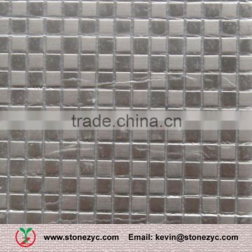 luxury stainless steel mosaic for wall/metal mosaic