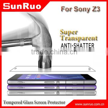 Tempered glass screen protector for sony z3, screen protector for sony phone