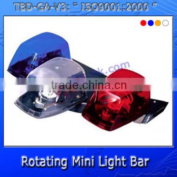 TBD-GA-V3 halogen rotating warning mini light bar