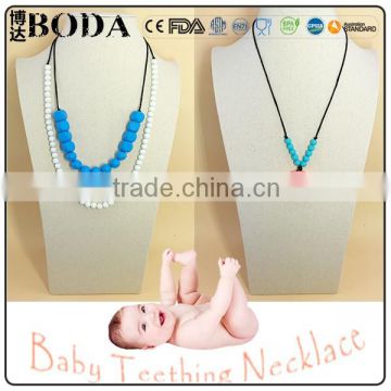 low moq nixi teething necklace silicone necklace