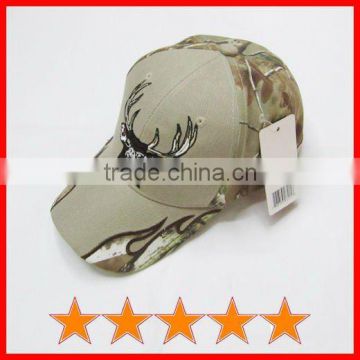 Cheap camouflage embroidery deer hunter baseball caps (SU0436)