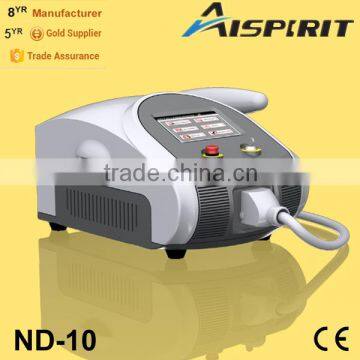 1 HZ Spiritlaser Portable Beauty Products Made In China Tattoo Varicose Veins Treatment Removal Q Switch Nd Yag Laser Tattoo Removal Machine